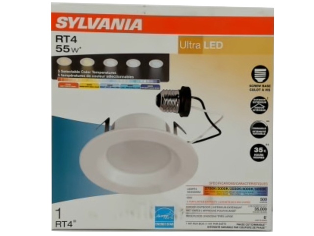 LED Downlight 4 6W Dimmable Sylvania \