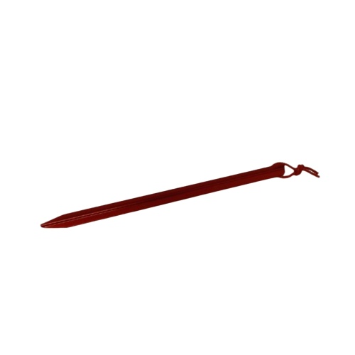 Tent Peg 9 Aluminum Red