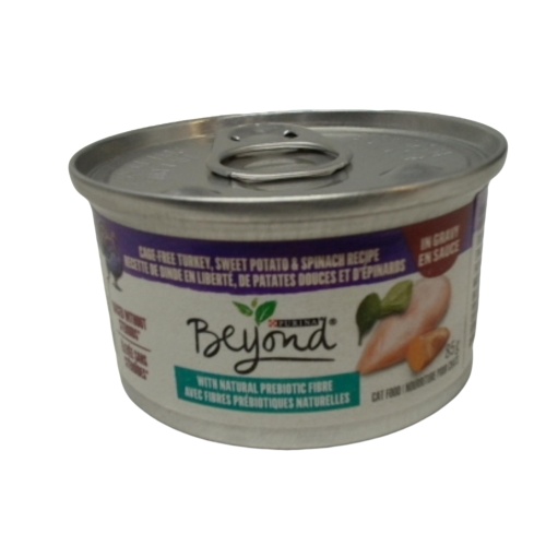 Cat Food Turkey, Sweet Potato & Spinach 12 x 85g. Beyond Purina (or $1.19ea)