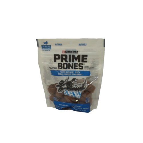 Dog Treats Prime Bones w/Savoury Duck 8pk. 142g. Purina