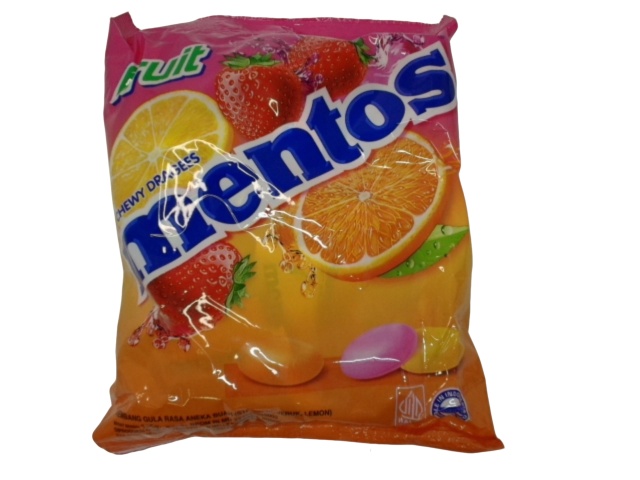 Mentos Fruite 135g. Bag