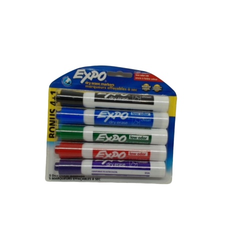 Dry Erase Markers Bonus 4+1 Pack Expo