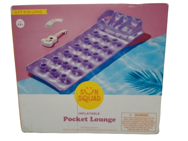 Inflatable Pocket Lounge 62 x 25\