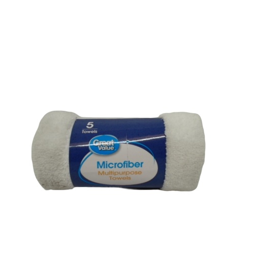 Microfiber Multipurpose Towels 5 Pk Great Value