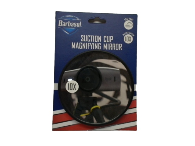 Magnifying Mirror W/suction Cup 10x Barbasol