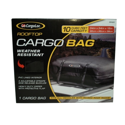Rooftop Cargo Bag 34x34x15 Inches Cargoloc