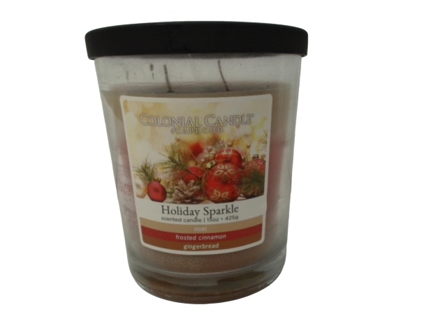 Jar Candle 15oz. Holiday Sparkle Colonial Candle