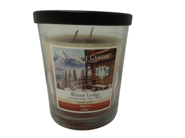 Jar Candle 15oz. Winter Lodge Colonial Candle