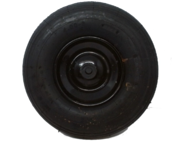 Wheelbarrow Tire w/Rim 4.00-6 5/8 inch