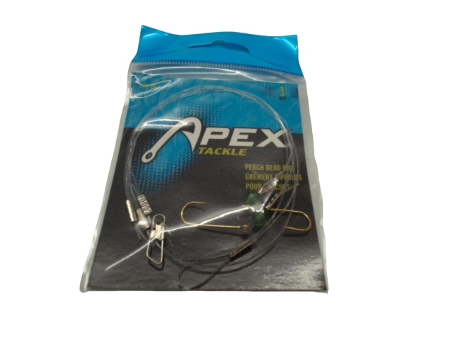 Perch Read Rig Green/chartuese Apex Tackle