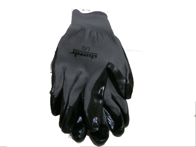 Work Gloves Nitrile Dipped Large (Or 12/$17.99)