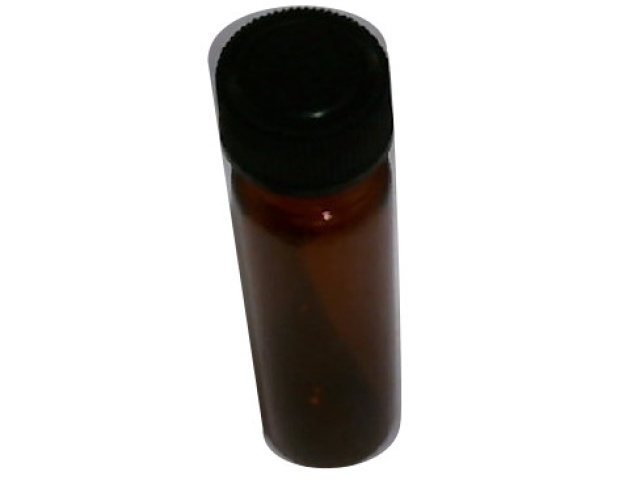 Bottle Glass Amber 8mL w/Cap