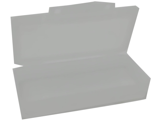 Box Clear Plastic 3.5x1.5\