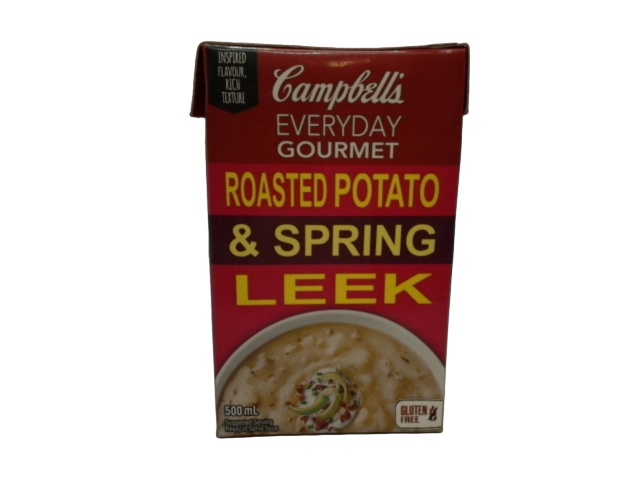 Soup Roasted Potato & Spring Leek 500mL Campbell\'s Everyday Gourmet
