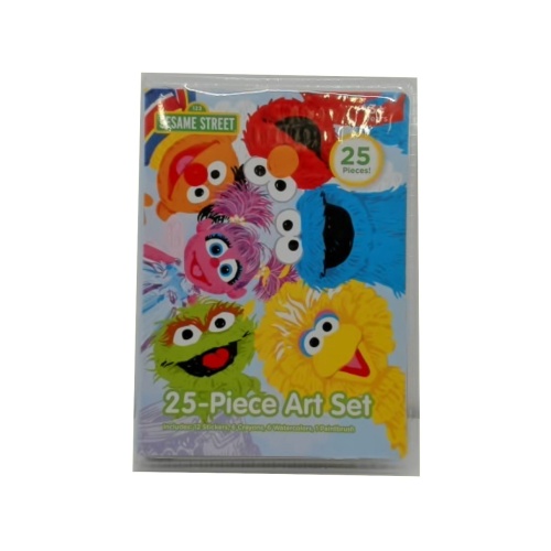 Art Set 25pc. Sesame Street