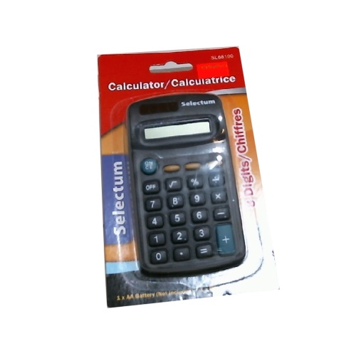 8 Digit Calculator Battery not included