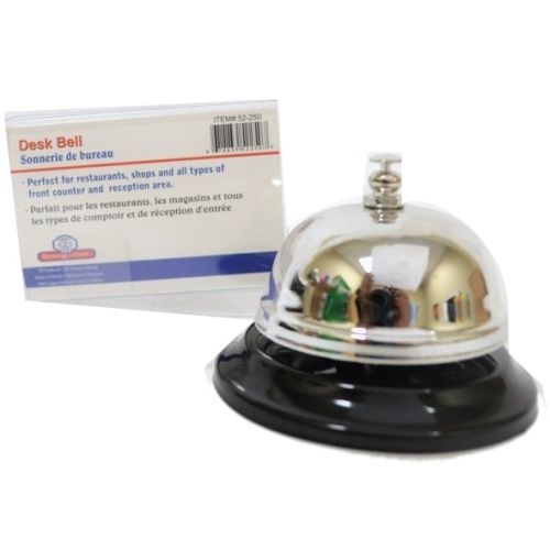 DESK BELL IN PVC BOX