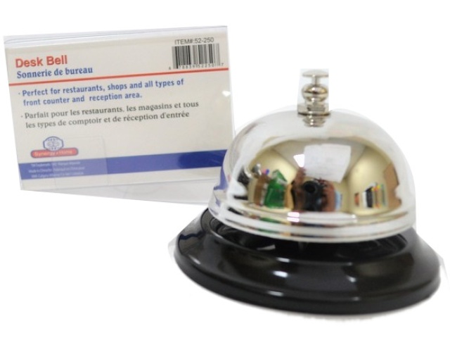 DESK BELL IN PVC BOX