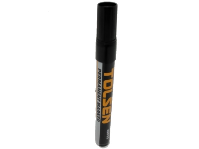 Permanent Marker Black 2mm Tolsen