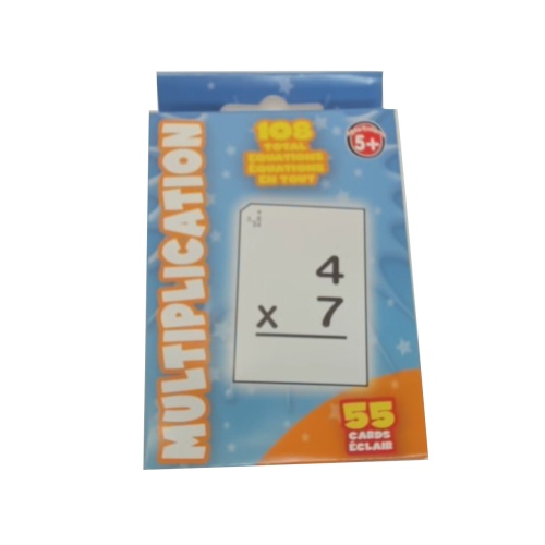 Flash Cards Multiplication 55pk.