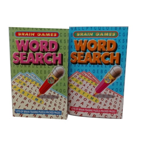 Word Search Book 96pgs. Brain Games