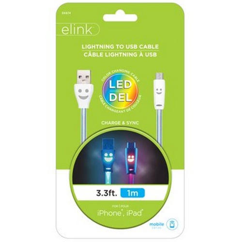 Cable - USB Lightning™ 3.3ft Light Up