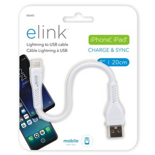 Cable - USB Lightning™ 8 Inch