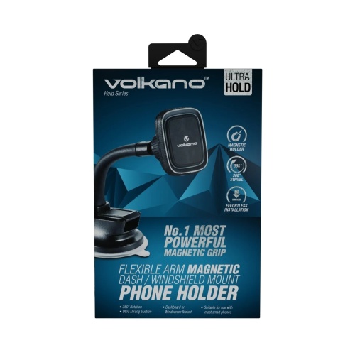 Cellphone Holder Automotive Magnetic w/ Flex Arm