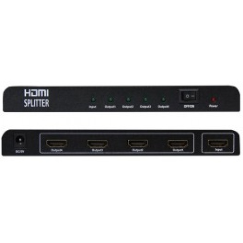 4 WAYS HDMI SPLITTER 4K