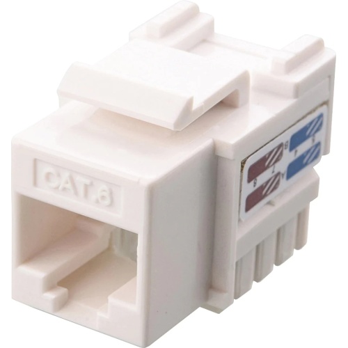 Keystone CAT6 white jack