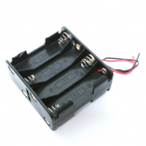 Battery holder for 8 AA's