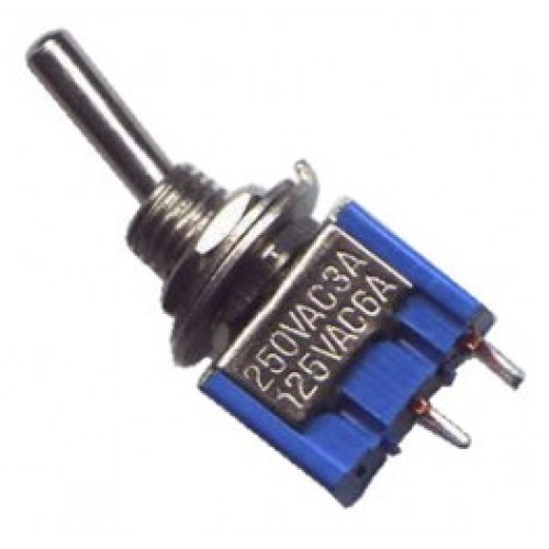 mini toggle switch SPST on/off