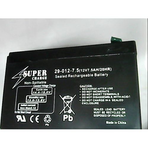 12V 7.5AH BATTERY