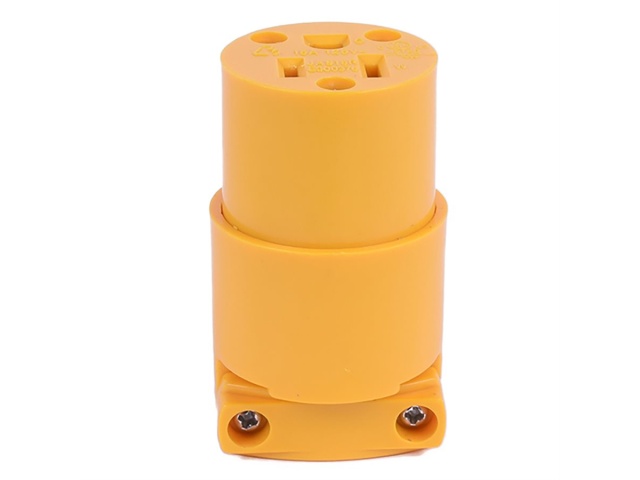 Socket 3 prong electrical female plug