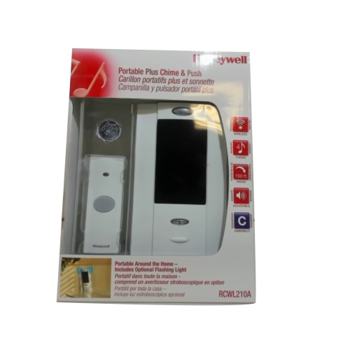 Door Bell Portable Plus Chime & Push Honeywell