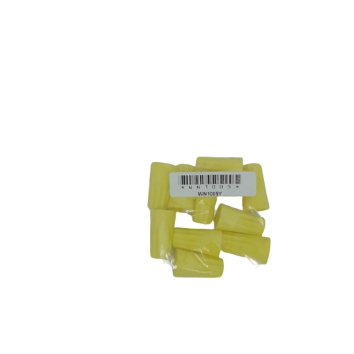 Wire nut marrette yellow bag of 10