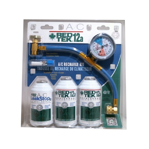 Air Conditioning Kit Recharge Red Tek 12a