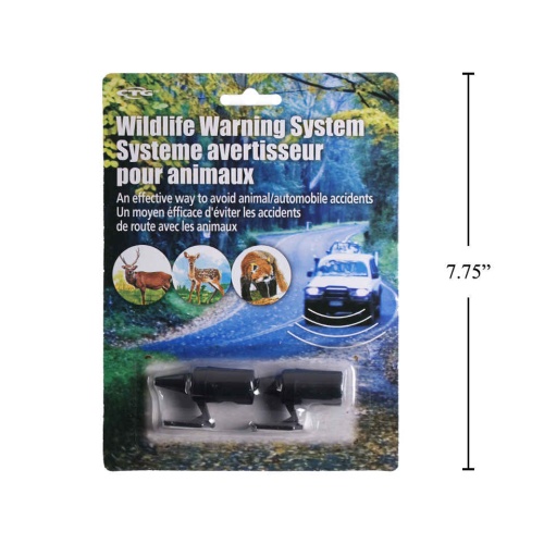 Whistle Animal warning for vehicles