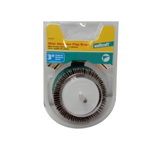 Abrasive Flap Brush 3 Coarse Wolfcraft