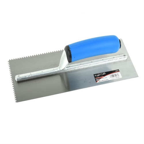 Notched plaster's trowel 11 inch