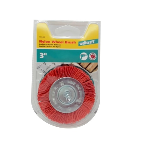 Nylon Wheel Brush 3 Wolfcraft