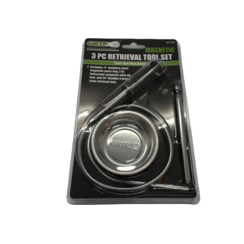 Retrieval Tool Set 3pc. Magnetic Grip