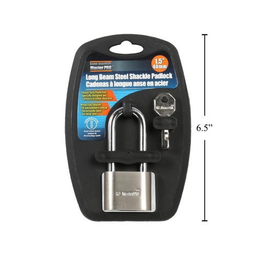 Master Pro 40mm Long Beam Padlock