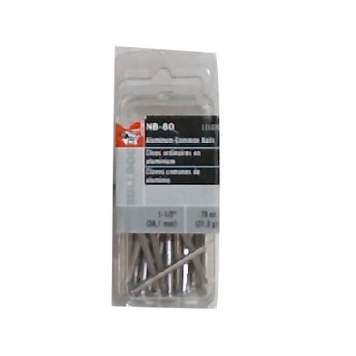 Nails Aluminum Common 1-1/2 .75oz. Bulldog