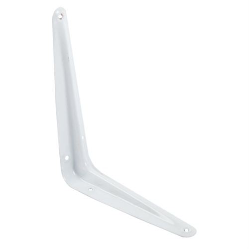 Shelf bracket 3x4 - white steel