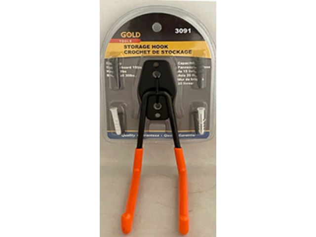 STORAGE HOOK RUBBER COATED 4 inch