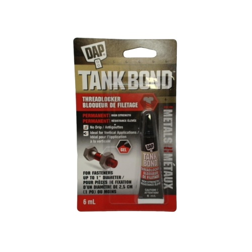 Threadlocker High Strength Permanent 6mL Tank Bond