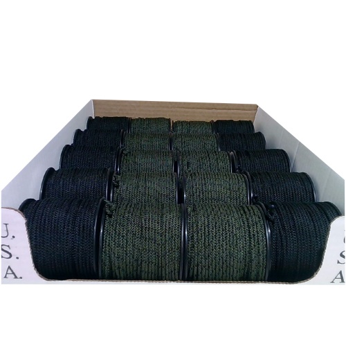 Utility Rope 1/16 X 100' Black & Camo