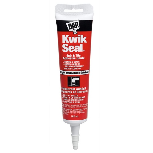 kwik seal tub & tile caulk white 162ml