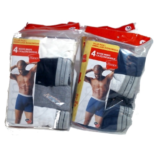 Boxer Briefs Men's 4pk. Hanes Medium Or Large Ass't